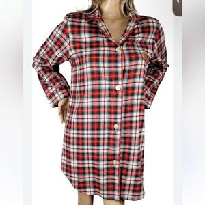 Ralph Lauren Red and Black Plaid Shirt